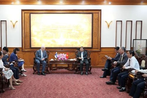 Thúc đẩy hợp tác với Phần Lan trên nhiều lĩnh vực