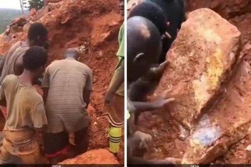 Nhóm thợ đào được 'tảng đá' khổng lồ nghi là kho báu trị giá hàng triệu đô