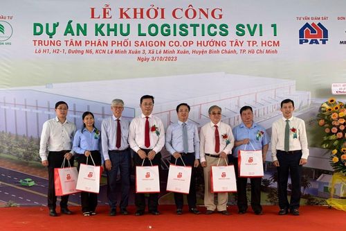 Khởi công kho Saigon Co.op hướng Tây TP.HCM giai đoạn 1 tại KCN Lê Minh Xuân 3