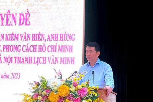 Quận Hoàn Kiếm: Xây dựng tác phong làm việc theo tư tưởng, đạo đức, phong cách Hồ Chí Minh