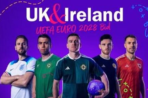 Anh và Ireland giành quyền đăng cai EURO 2028