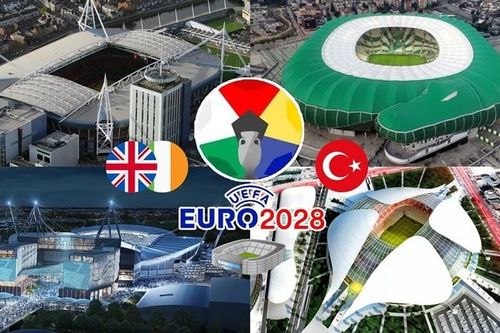Vương quốc Anh và CH Ailen đăng cai Euro 2028
