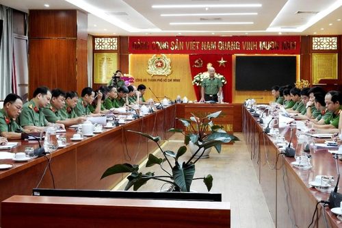 Kiểm tra kết quả triển khai xây dựng Công an phường điển hình ở TPHCM