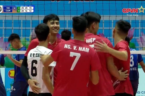 Thầy trò Huấn luyện viên Trần Đình Tiền khởi đầu thuận lợi tại Giải bóng chuyền nam Quân đội các nước ASEAN 2023