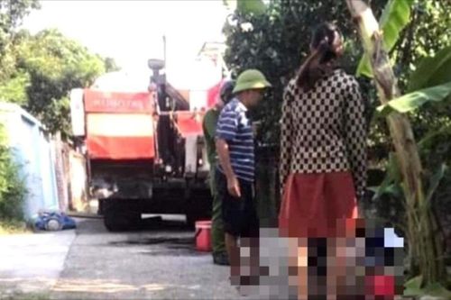 Sửa máy gặt lúa, 2 người đàn ông tử vong