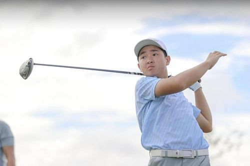 Nguyễn Anh Minh dẫn đầu giải golf chuyên nghiệp Việt Nam
