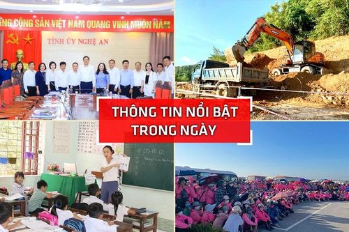 Nghệ An: Thông tin nổi bật ngày 4/10