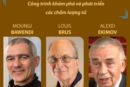 Ba nhà khoa học giành Giải Nobel Hóa học 2023