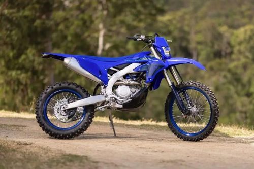 Cận cảnh 'xe cào cào' Yamaha WR450F 2024 vừa trình làng