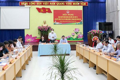 9 tháng năm 2023, toàn Đảng bộ Khối kết nạp 389 đảng viên
