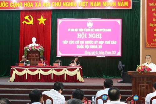 Trưởng đoàn đại biểu Quốc hội tỉnh Châu Ngọc Tuấn: Đôn đốc, giám sát quá trình giải quyết các kiến nghị của cử tri