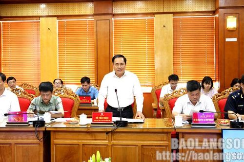 Lãnh đạo tỉnh tiếp và làm việc với Đoàn công tác Tập đoàn Bưu chính Viễn thông Việt Nam