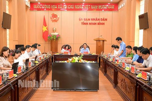 UBND tỉnh làm việc với đoàn kiểm tra công tác theo dõi tình hình thi hành pháp luật và cắt giảm chi phí tuân thủ pháp luật