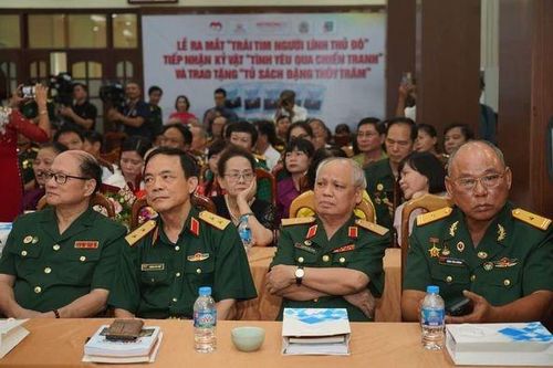 Lễ ra mắt thành lập CLB Trái tim người lính Thủ đô