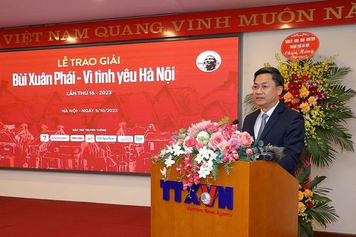 Phó Chủ tịch UBND TP Hà Nội Hà Minh Hải: Giải thưởng Bùi Xuân Phái trở thành nét văn hóa độc đáo của Thủ đô