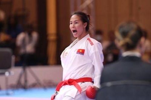 Đinh Thị Hương giành Huy chương đồng cho Karate Việt Nam tại ASIAD 19
