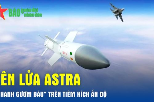 Tên lửa Astra - 'Thanh gươm báu' trên tiêm kích Ấn Độ