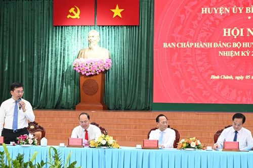 Huyện Bình Chánh đề xuất 6 đề án thực hiện theo Kết luận 14 của Bộ Chính trị