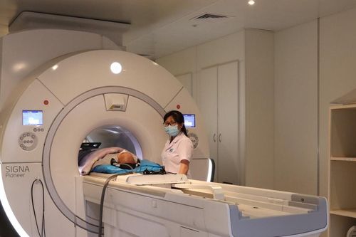Máy chụp cộng hưởng từ (MRI) của Bệnh viện Ung bướu TPHCM đã hoạt động trở lại