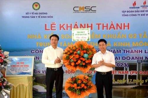 PV GAS thực hiện các chương trình An sinh xã hội - hợp tác phát triển cộng đồng