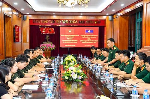 Bế mạc Lớp tập huấn về nghiệp vụ báo chí cho đoàn cán bộ Báo Quân đội nhân dân Lào
