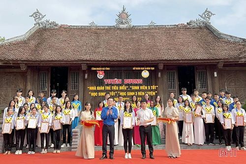 Sức hút từ phong trào 'Học sinh 3 tốt' ở Hà Tĩnh