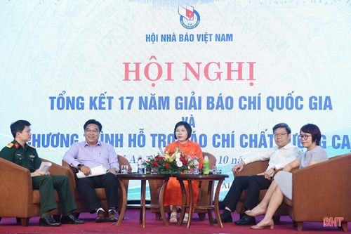 'Hiến kế' xây dựng các tác phẩm tham gia Giải Báo chí Quốc gia