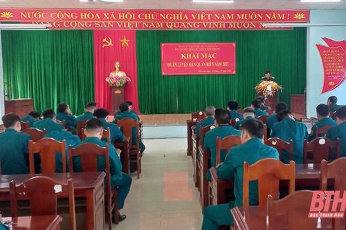 Khai mạc huấn luyện dân quân biển năm 2023
