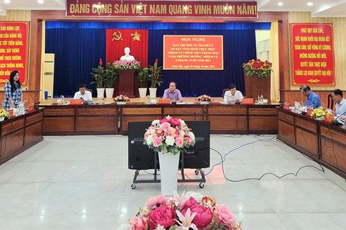 Ban Thường vụ Thành ủy Châu Đốc cho ý kiến nhiều nội dung quan trọng