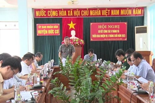 Đức Cơ: Thu ngân sách 9 tháng mới đạt 43% kế hoạch
