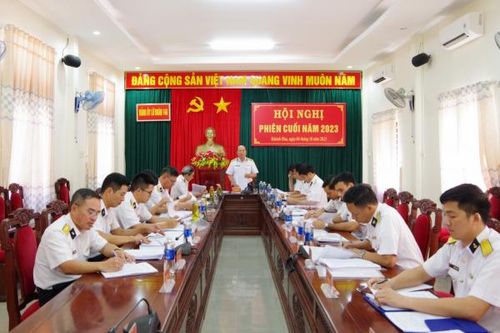Đảng ủy Lữ đoàn 146 tổ chức hội nghị phiên cuối năm 2023