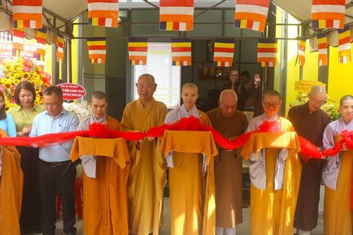 TP.HCM: Ban Trị sự GHPGVN Q.8 khánh thành văn phòng và lớp Sơ cấp Phật học