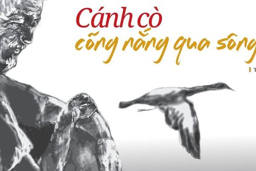 Cánh cò cõng nắng qua sông
