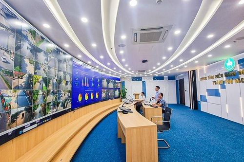 Trung tâm IOC thành phố Bắc Giang: 'Bộ não số' hướng tới xây dựng thành phố xanh, thông minh