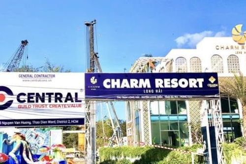 Chủ đầu tư dự án Charm Resort Long Hải bị phạt vì sai phạm xây dựng