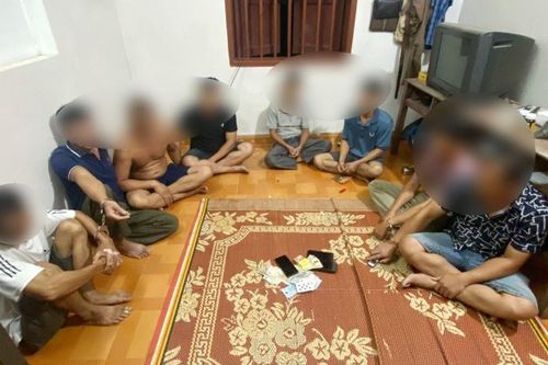 Nhiều đối tượng đánh bạc bị bắt giữ