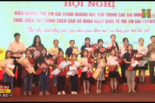Nam Từ Liêm: biểu dương 100 trẻ em gái tiêu biểu