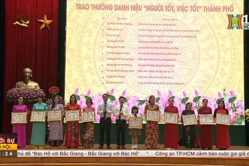 Bắc Từ Liêm: Nhân rộng những tấm gương người tốt, việc tốt