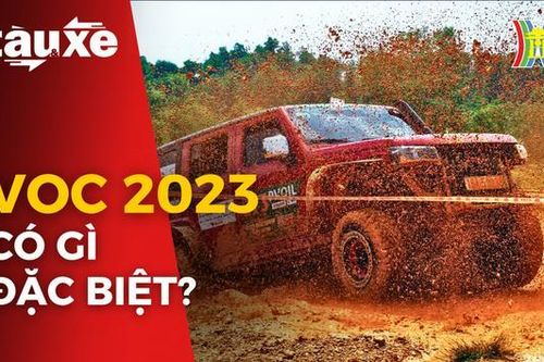 VOC 2023: giải đua ô tô địa hình lớn nhất Việt Nam