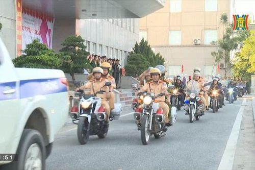 Triển khai đơn vị Cảnh sát cơ động tại huyện Mỹ Đức