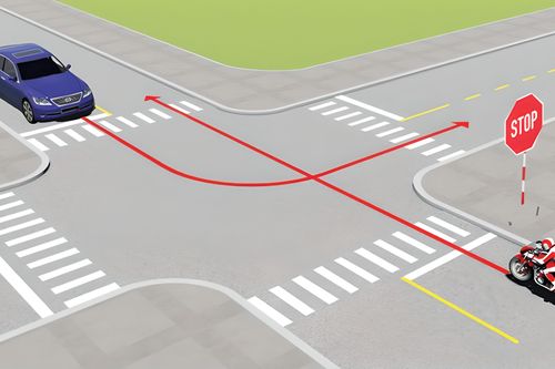 Xe nào được quyền đi trước?