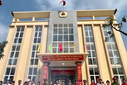 Khánh thành 2 trụ sở công an xã thuộc huyện Mê Linh