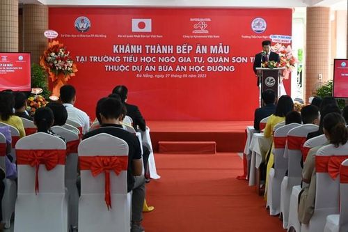 Ajinomoto tiếp tục đồng hành cùng 'Bếp ăn mẫu' thứ 4 của dự án Bữa ăn học đường