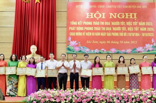 Huyện Sóc Sơn: Lan tỏa những giá trị tốt đẹp trong cộng đồng