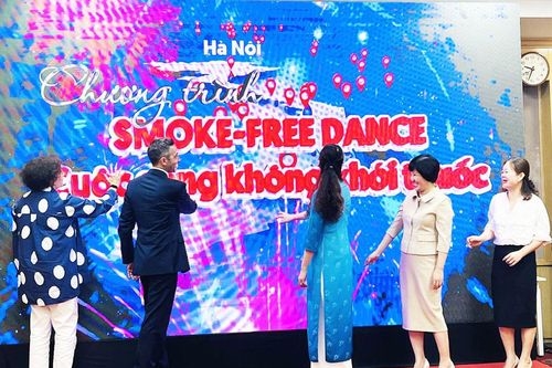 Sáng kiến truyền thông sáng tác vũ điệu 'Smoke-free dance – Cuộc sống không khói thuốc'