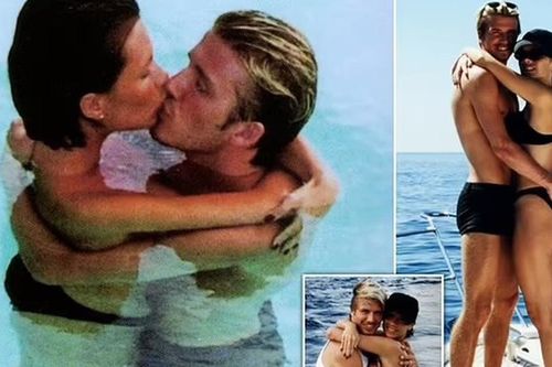 Vợ chồng Beckham trong tuần trăng mật qua những bức ảnh chưa từng thấy