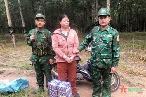Đồn Biên phòng Ia Nan, Bộ đội Biên phòng tỉnh Gia Lai bắt giữ pháo lậu