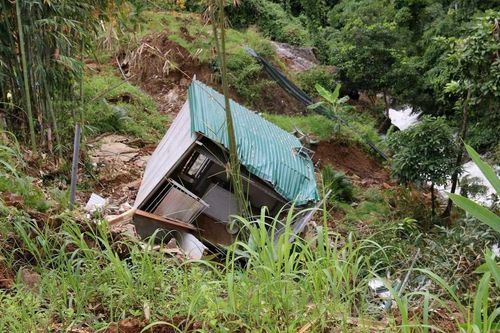 Đắk Nông lại bị sụt lún trên diện rộng