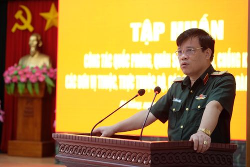 Bộ GD&ĐT bế mạc tập huấn công tác quốc phòng, quân sự và phòng chống khủng bố