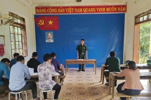 Hiệu quả từ mô hình đảng viên đồn Biên phòng sinh hoạt tại các chi bộ bản biên giới